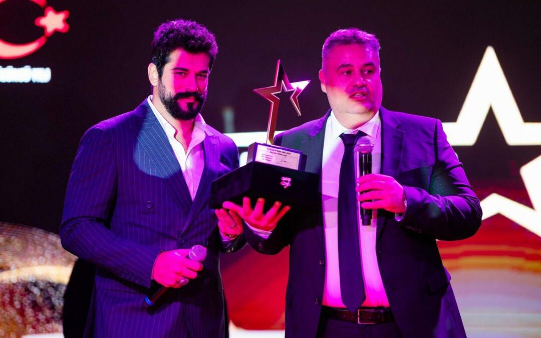 Burak Özçivit Europa's Best Achievement Awards