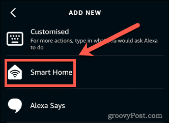 Alexa Smart Home-actie