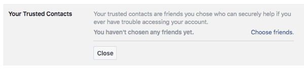 Met de beveiligingsinstellingen van Facebook kun je de toegang tot je profiel beheren en mensen kiezen om je weer toegang te geven als je buitengesloten bent.