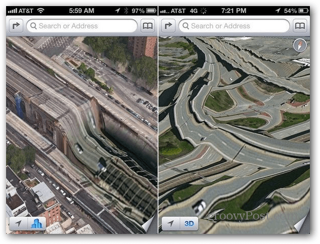 Apple Maps zijn minder nauwkeurig dan de studie van Google en Bing