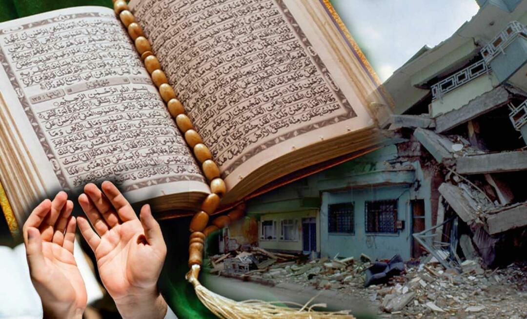 Wat zijn de aardbevingsverzen in de koran? Wat geeft de frequentie van aardbevingen aan?