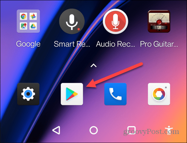 Google Play Store vind apps die ruimte innemen op Android