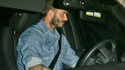 De licentie van David Beckham werd in beslag genomen!
