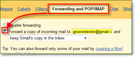 stuur e-mail van uw permanente proxy-spambox door naar uw echte e-mailadres zonder uw privacy in gevaar te brengen.