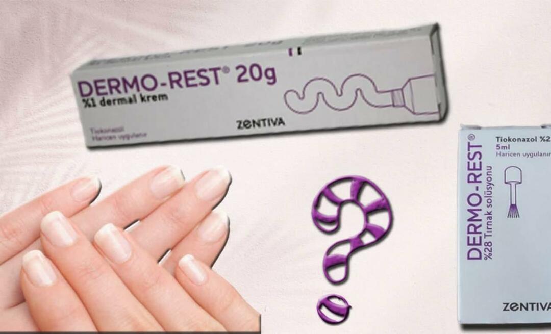Wat is dermo-rest crème, wat doet het? Wat zijn de bijwerkingen? Gebruik dermo-rust!