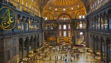Het was voor het eerst in de geschiedenis van de Hagia Sophia! Azan-geluiden doemden na 89 jaar op in de moskee