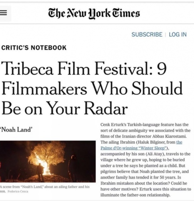 Artikel in de New York Times Noah's Hill