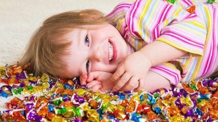Schade aan feestelijke snoepjes voor kinderen