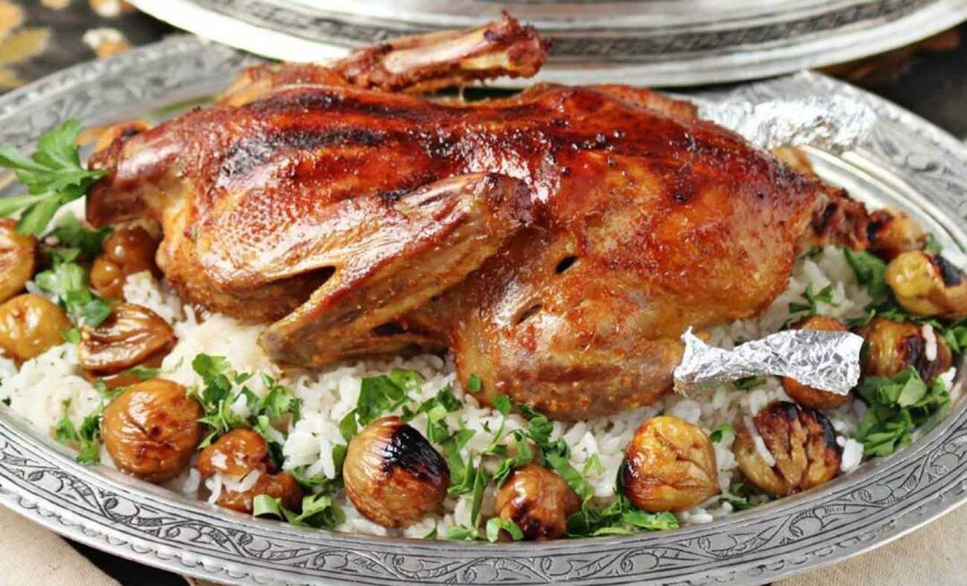 Hoe maak je rijst gevuld met ganzenvlees? De heerlijke smaak van Ramadan, ganzenvlees en gevulde rijst recept