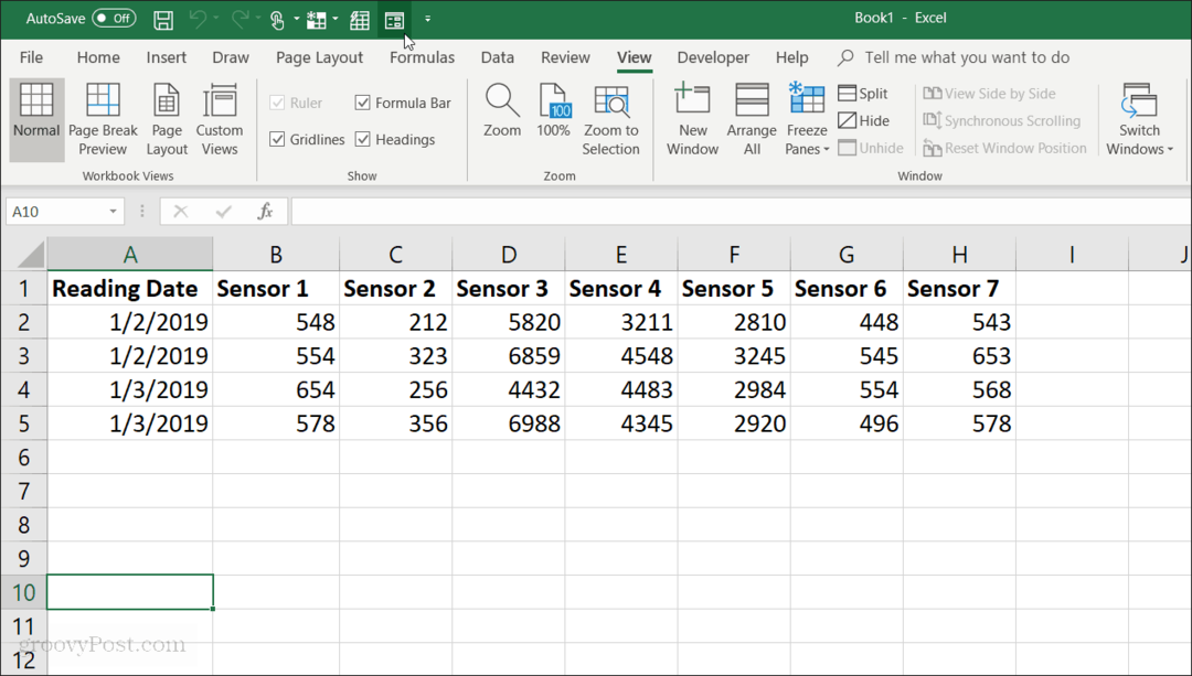 Hoe een gegevensinvoerformulier in Excel te maken
