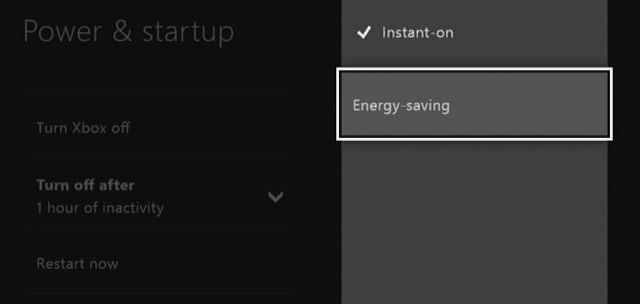 Tip voor Xbox One: schakel de energiebesparende modus in