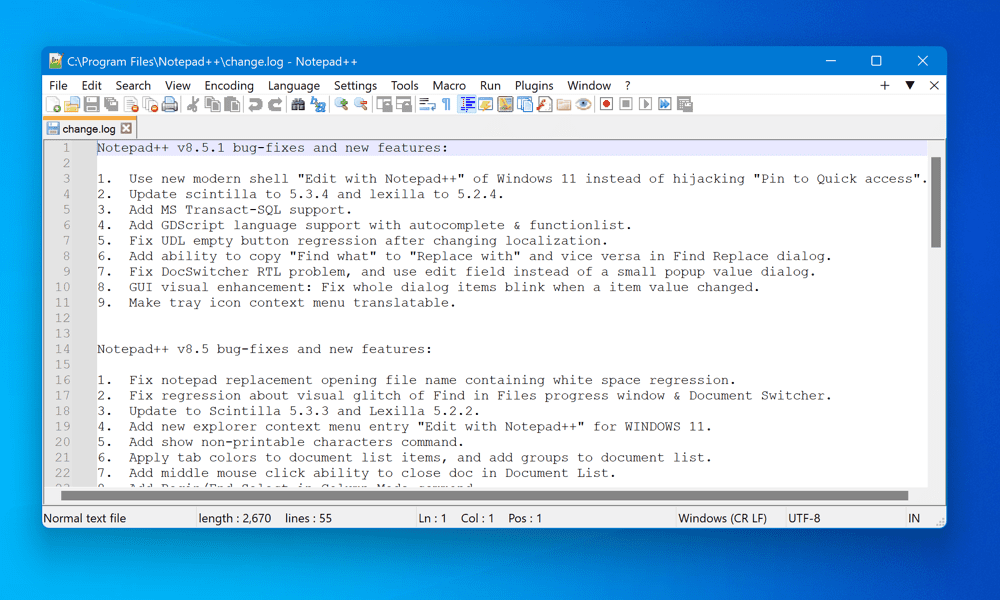 Hoe u van Notepad ++ de standaard teksteditor maakt in Windows 11