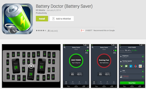 batterij dokter app