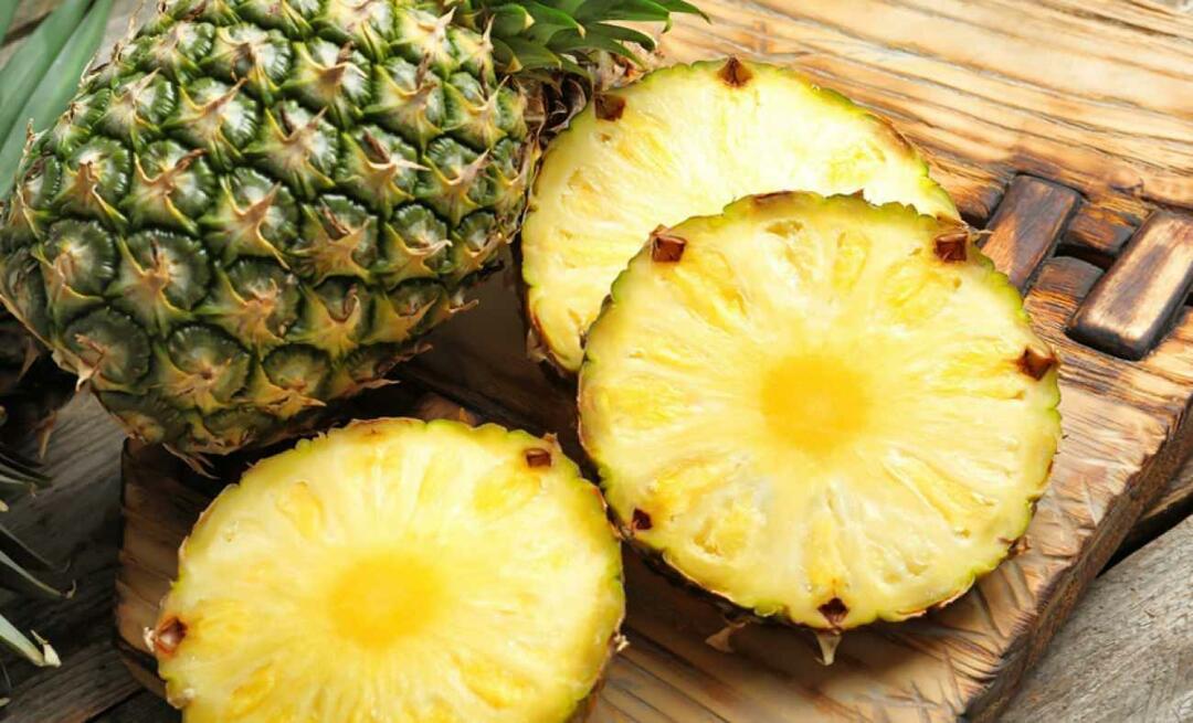 Wat gebeurt er als je elke dag een schijfje ananas eet? Je zult het niet geloven als je de voordelen ervan hoort.