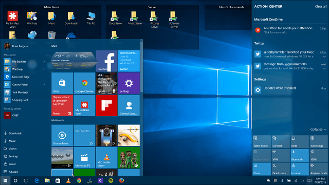 Een back-up maken van de lay-out van het Startmenu van Windows 10