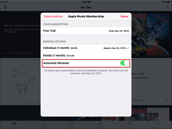 4 Automatische verlenging iOS 9