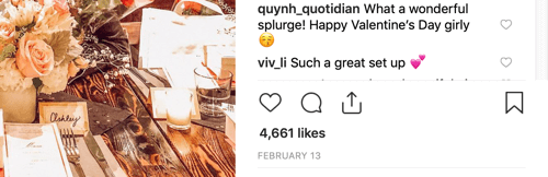 Hoe betaalde social influencers te werven, voorbeeld van Instagram influencer posts met reacties en duizenden likes