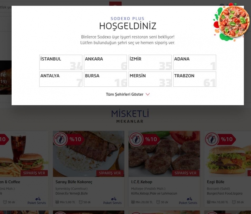 Sites waar online eten besteld kan worden