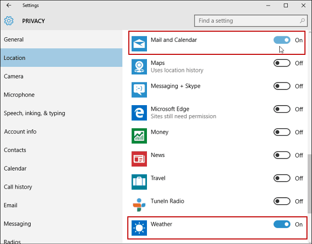 Tip voor Windows 10: Weer weergeven in Agenda-app