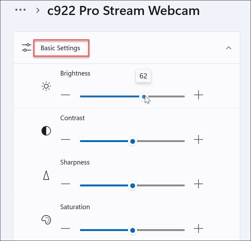 Webcam-instellingen beheren op Windows 11