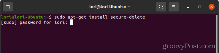 Veilig-verwijderen installeren in Linux