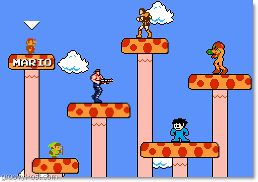 Speel Super Mario NES Crossover in je browser [groovyFriday]
