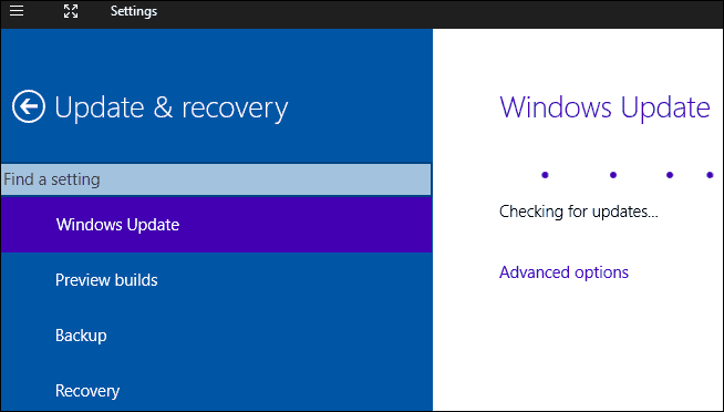 Technische preview van Windows 10 gelekte build (9901)