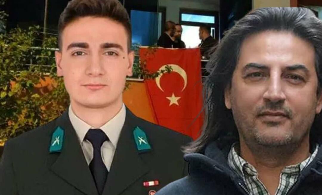 Martelaar Yusuf Ataş bracht vuur in de harten! Zanger Çelik eiste de laatste wens van de martelaar op