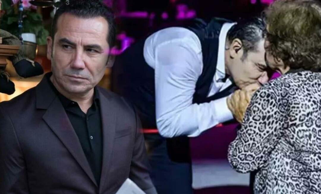 Ferhat Göçer werd gewaardeerd om zijn actie! Op het podium kuste hij de hand van zijn moeder