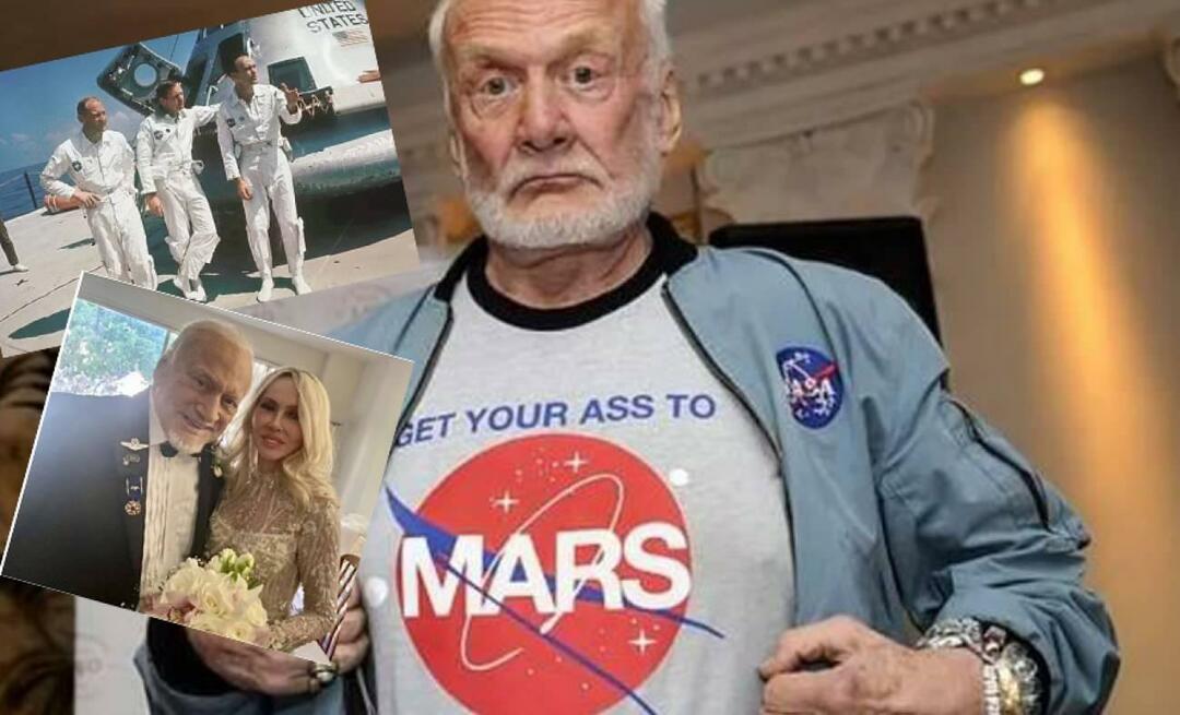 De tweede persoon die voet op de maan zette, trouwde op 93-jarige leeftijd! Buzz Aldrin: We zijn zo opgewonden...