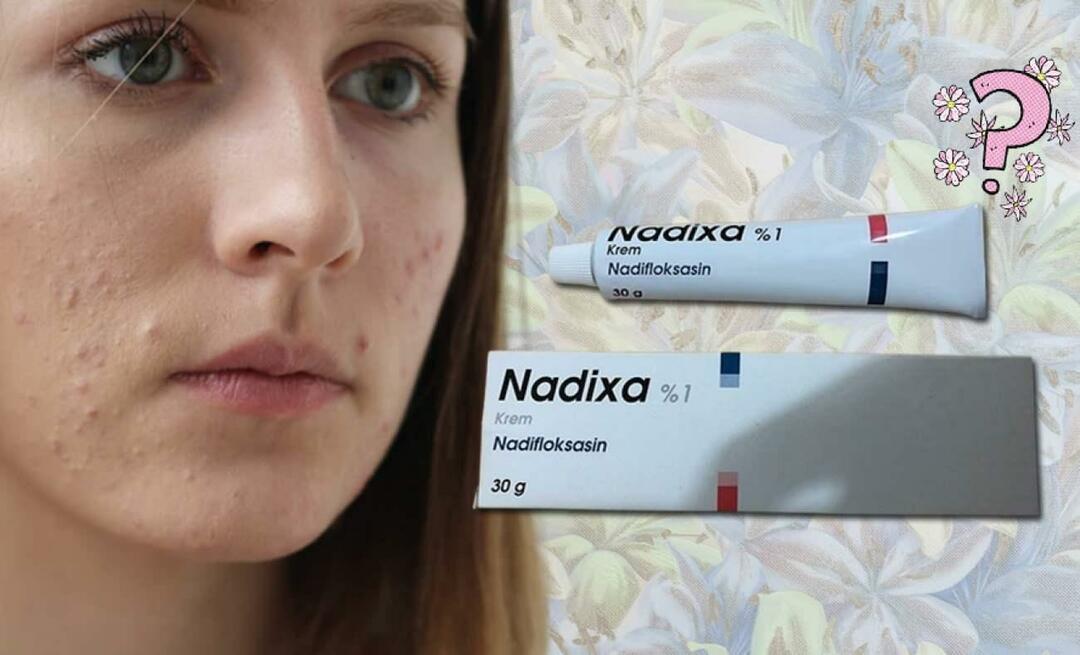 Wat doet Nadixa crème? Hoe gebruik je Nadixa crème? Nadixa crèmeprijs 2023