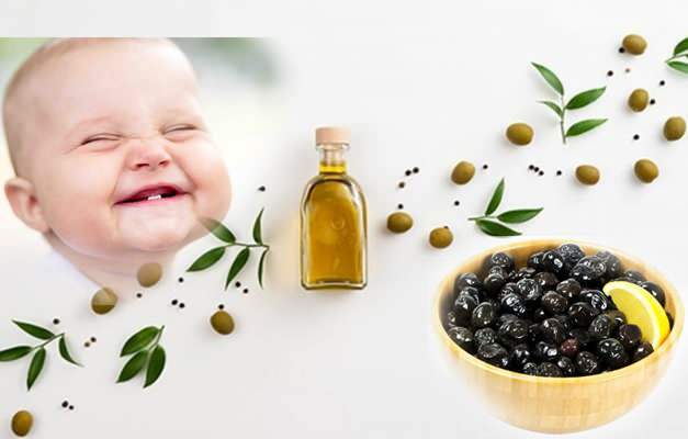 Olijfgebruik bij baby's