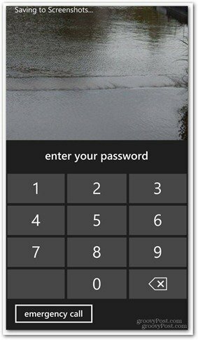 Windows Phone 8 pas het vergrendelscherm aan met een wachtwoord