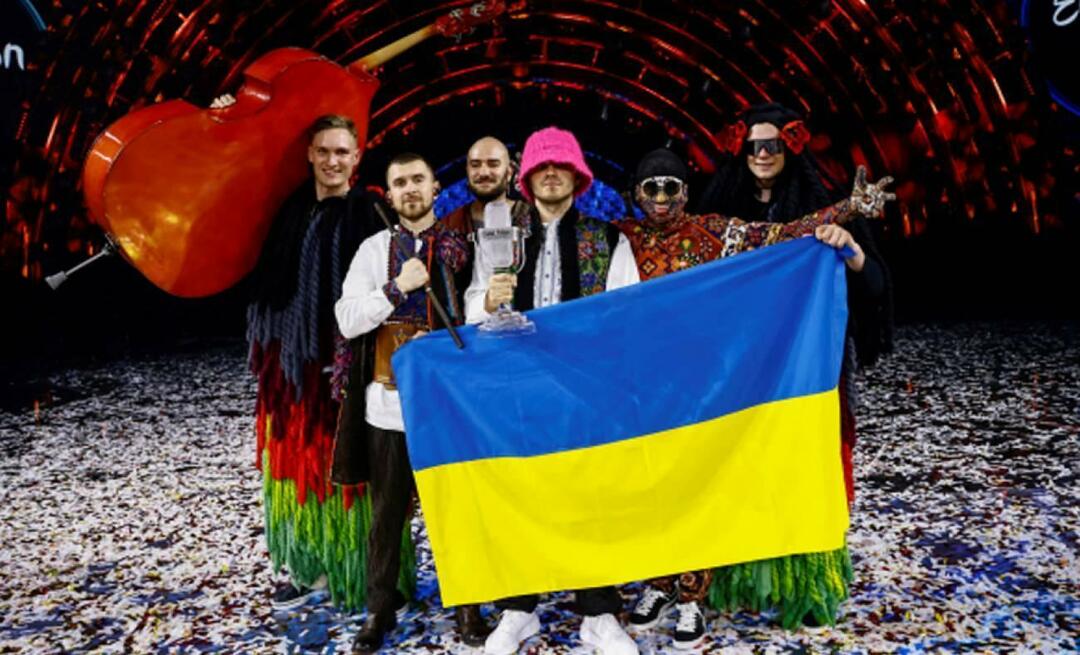 Songfestivalwinnaar Oekraïne is dit jaar geen gastland! Nieuw adres aangekondigd