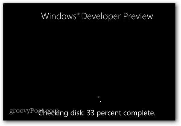 Windows 8 Nieuwe schijffoutcontrolefunctie