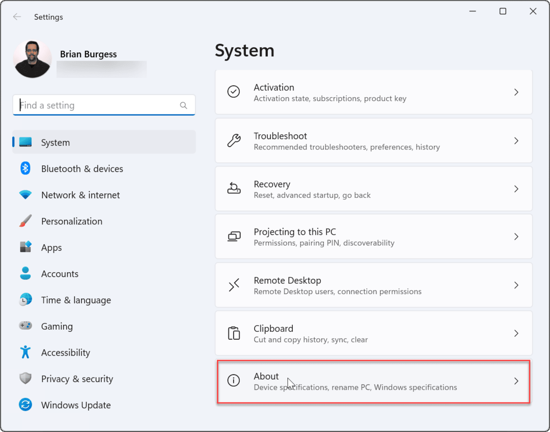 systeem over het controleren van ram-informatie op Windows 11