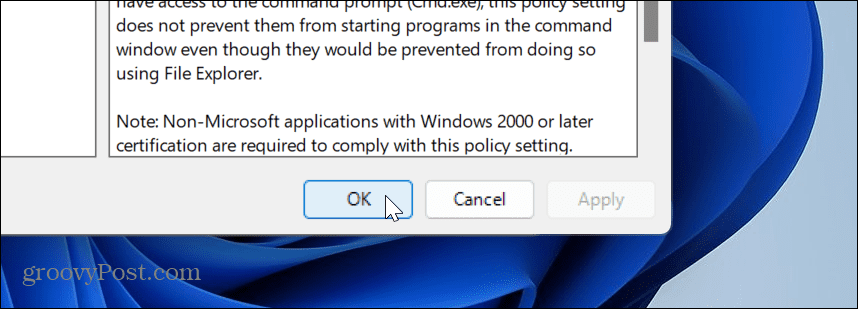 schakel PowerShell uit op Windows 11