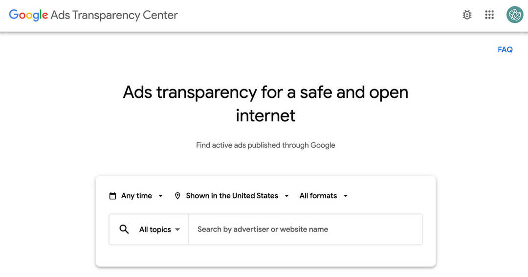 google-ads-transparency-center-bestemmingspagina-1