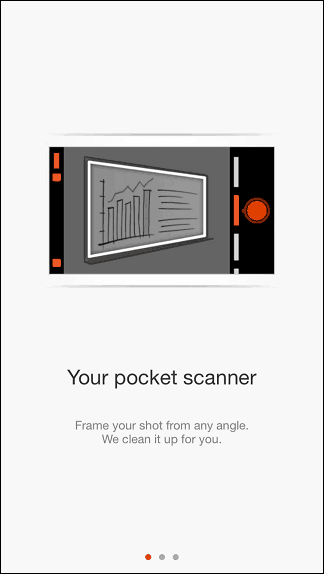 Hoe Microsoft Office Lens Mobile Scanner te gebruiken