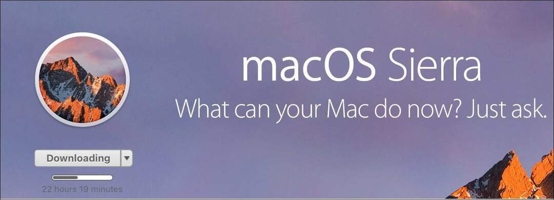 MacOS Sierra downloaden en installeren