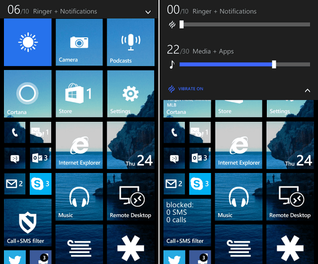 Tip van Windows Phone 8.1: Schakel snel belsignalen en alarmen uit