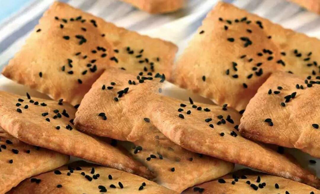 Hoe maak je Konya's lokale donut? Recept voor Konya-broodjes