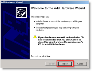 Windows Hardware-menu toevoegen