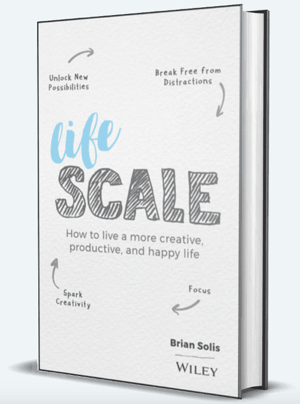 Brian's nieuwste boek is getiteld Lifescale.