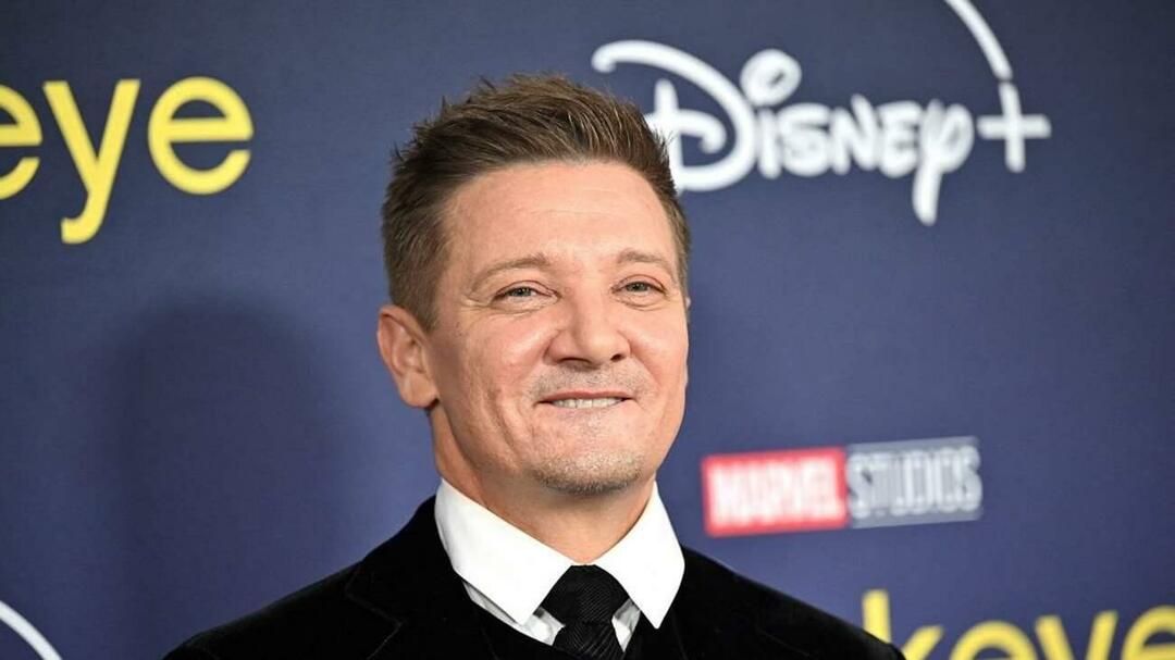 Het was onder de sneeuwschuiver! Eerste verklaring van Jeremy Renner