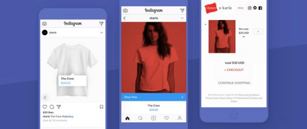 Instagram test de mogelijkheid voor merken en retailers om producten rechtstreeks op het platform te verkopen met diepere Shopify-integratie, Shopping op Instagram genaamd.
