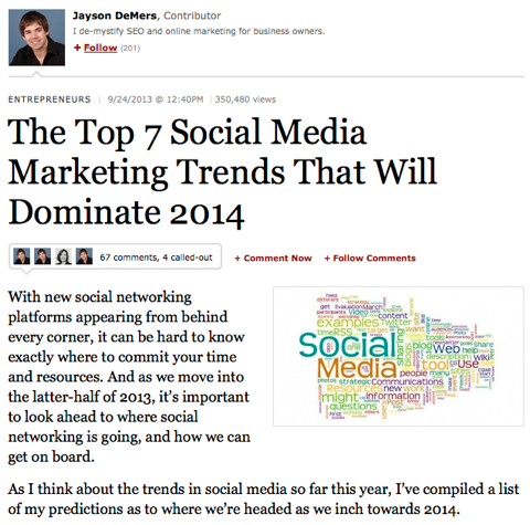 de top 7 marketingtrends op social media