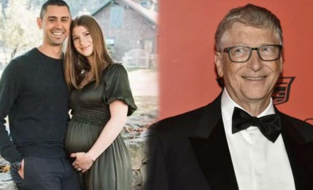 Bill Gates, mede-oprichter van Microsoft, werd grootvader! Jennifer Gates, dochter van de beroemde miljardair...