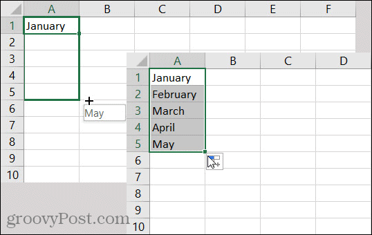 Excel automatisch aanvullen maanden