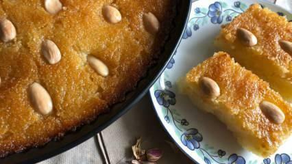 Hoe maak je het gemakkelijkste şambali-dessert? Trucs van şambali-dessert gemaakt met griesmeel